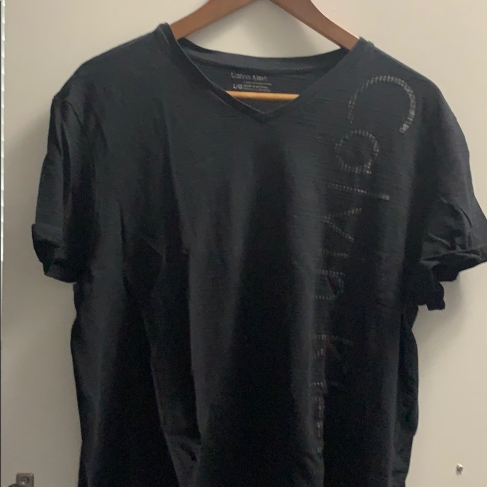 Calvin Klein Black Tee Large
